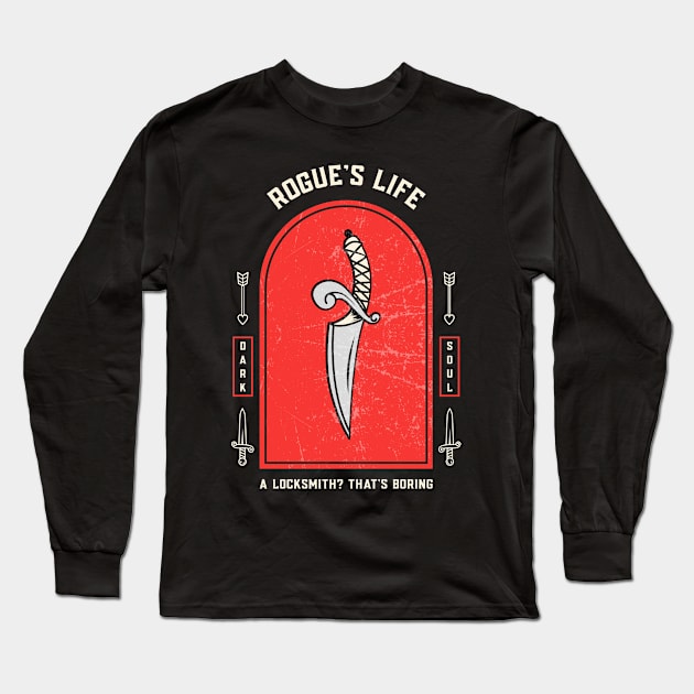 Rogue's Life Long Sleeve T-Shirt by Zainmo